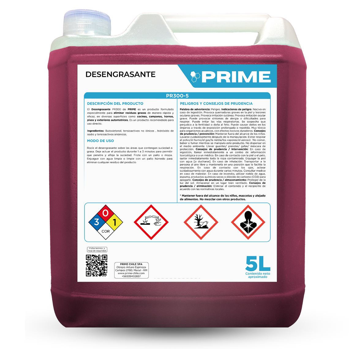 DESENGRASANTE LPU - ENV 5L 1