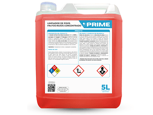 LIMPIADOR DE PISOS FRUTOS ROJOS CONCENTRADO - ENV 5L 