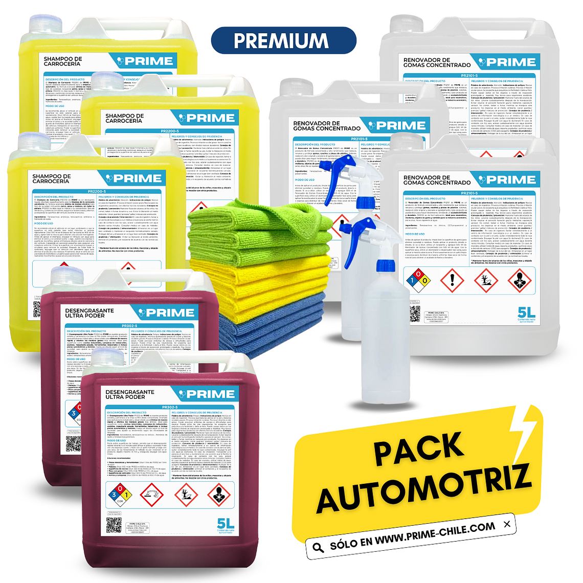 PACK AUTOMOTRIZ PREMIUM DE PRIME 1