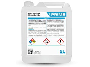 CERA ACRÍLICA INCOLORA 24% - ENV 5L