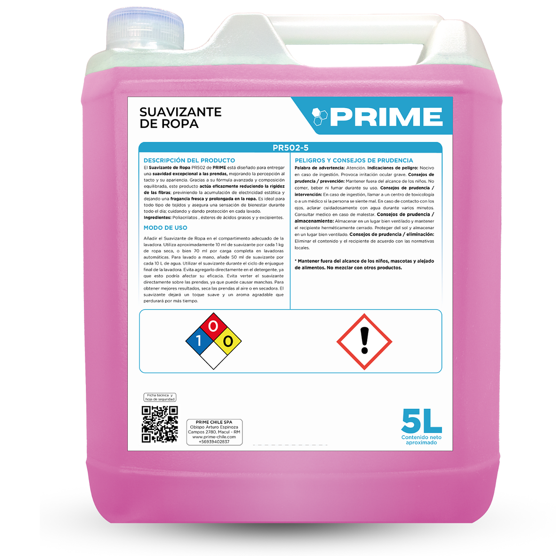 SUAVIZANTE PARA ROPA - ENV 5L 1