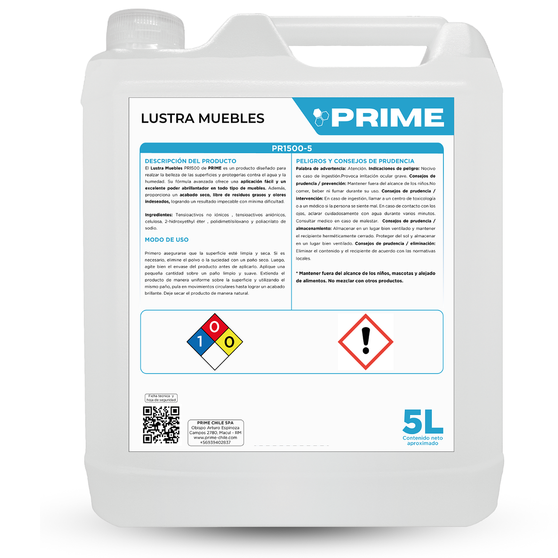 LUSTRA MUEBLES - ENV 5L  1