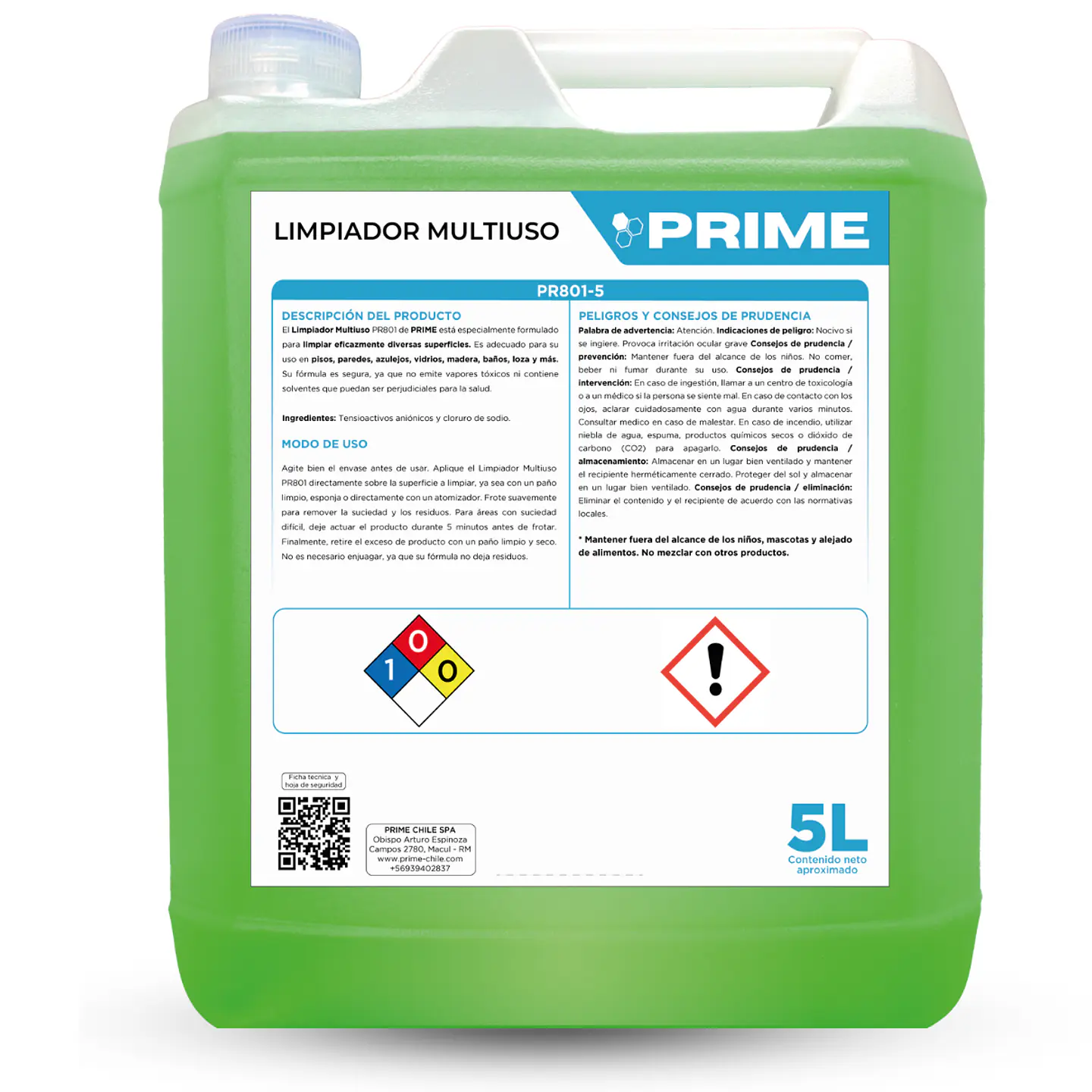 LIMPIADOR MULTIUSO - ENV 5L  1