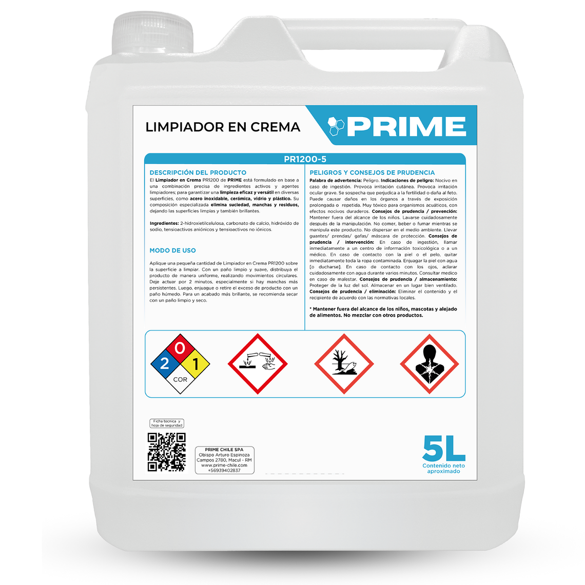 LIMPIADOR EN CREMA - ENV 5L 1