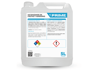 HIGIENIZANTE DE FRUTAS Y VERDURAS - ENV 5L 