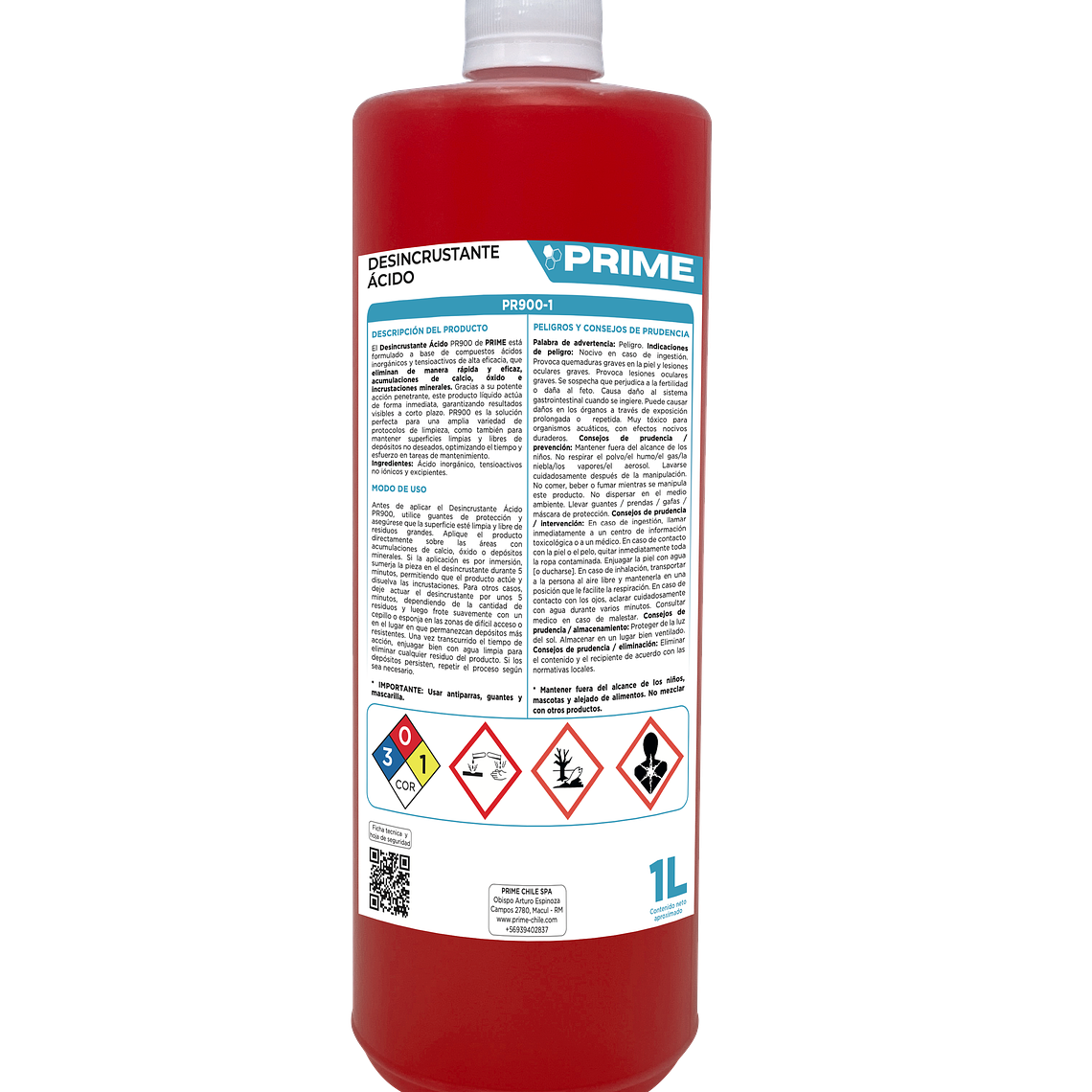 DESINCRUSTANTE ÁCIDO - ENV 1L 1
