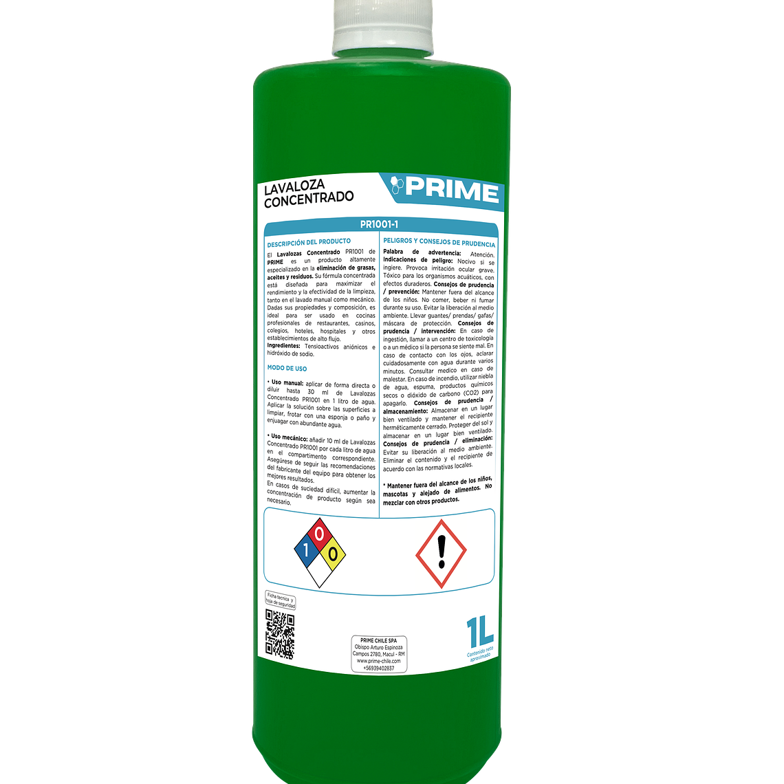 LAVALOZA CONCENTRADO - ENV 1L 1