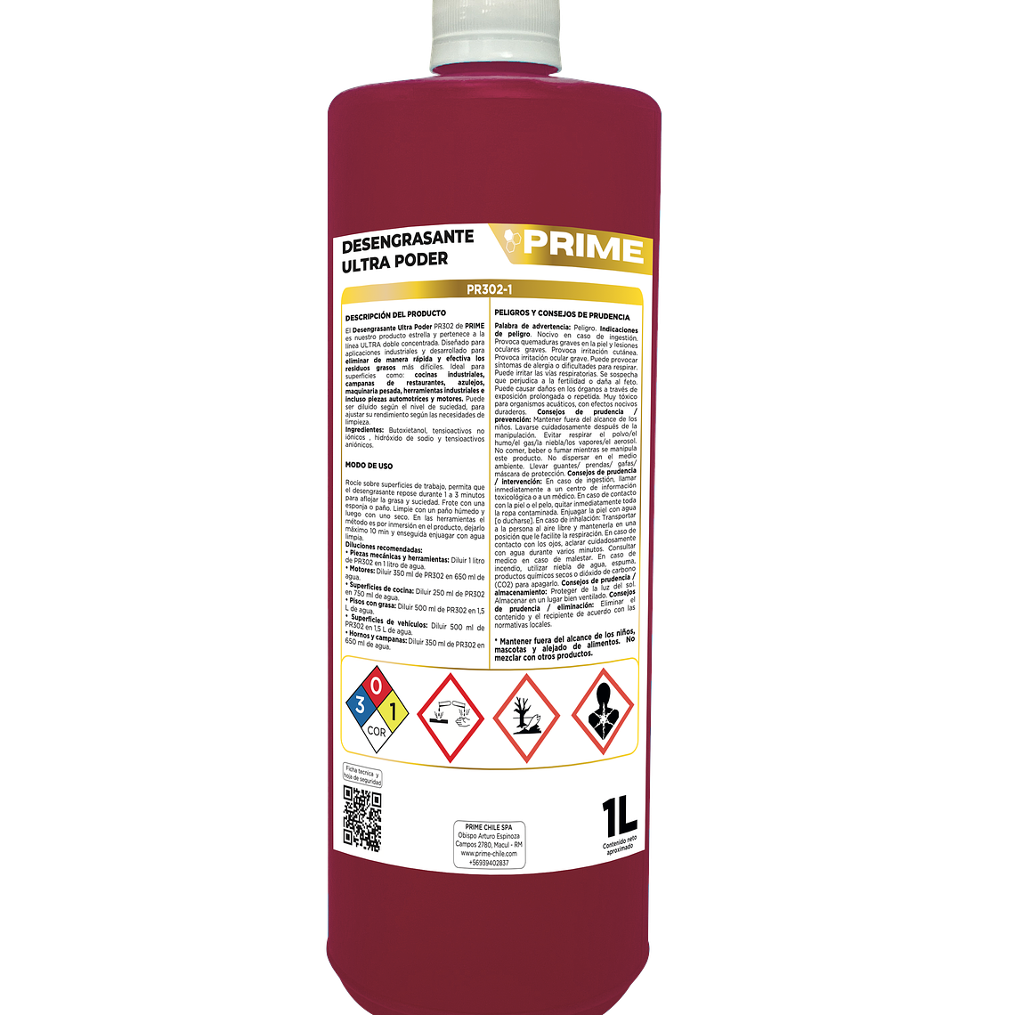 DESENGRASANTE ULTRA PODER - ENV 1L 1