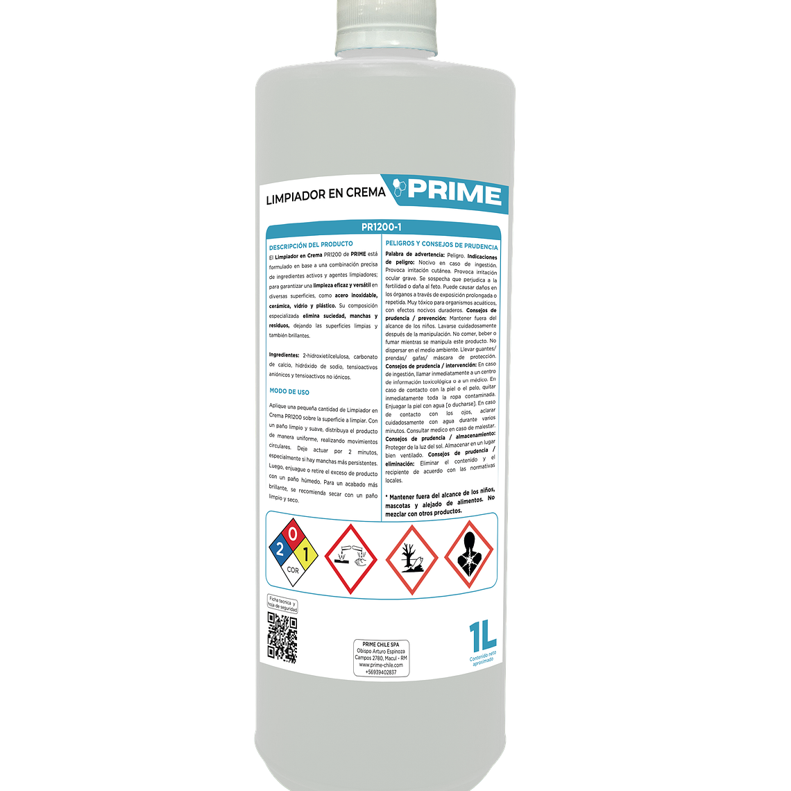 LIMPIADOR EN CREMA - ENV 1L 1