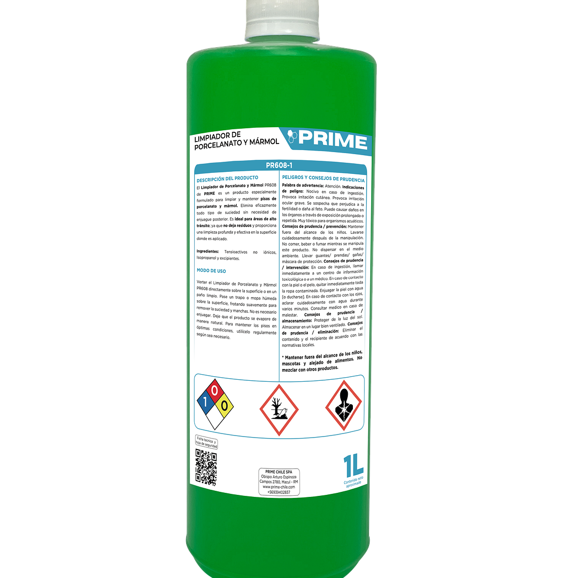 LIMPIADOR DE PORCELANATO Y MÁRMOL - ENV 1L 1