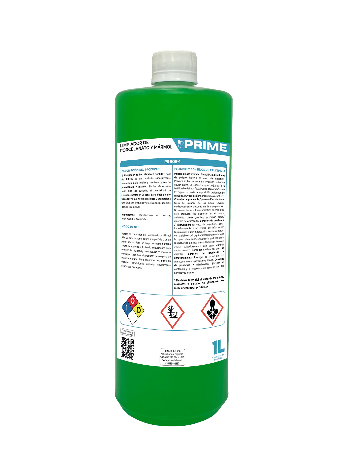 LIMPIADOR DE PORCELANATO Y MÁRMOL - ENV 1L 1