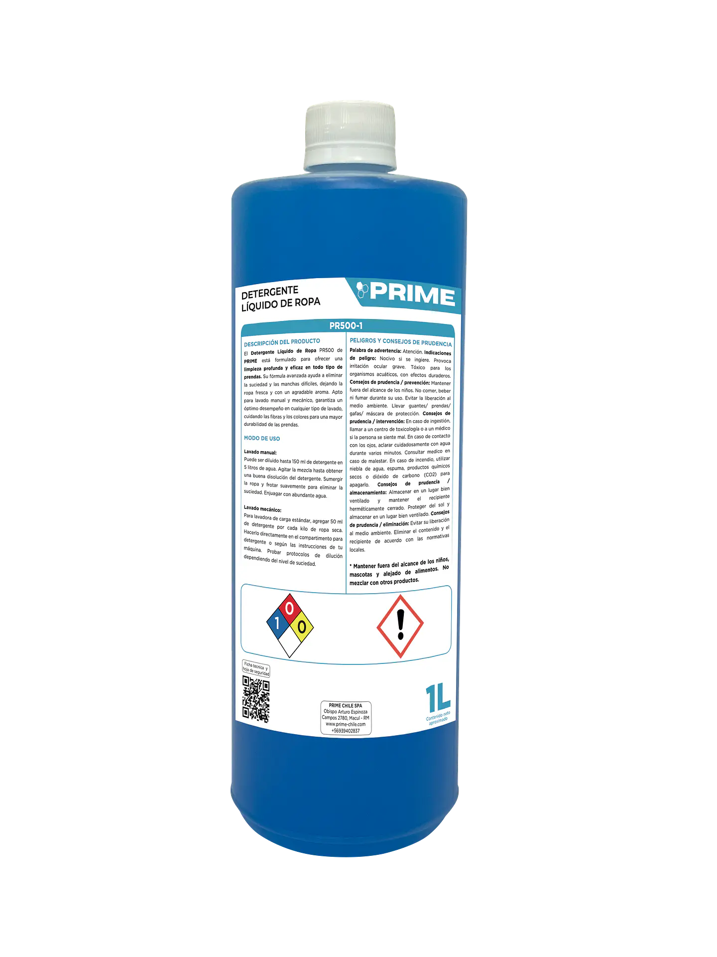DETERGENTE LÍQUIDO DE ROPA - ENV 1L  1