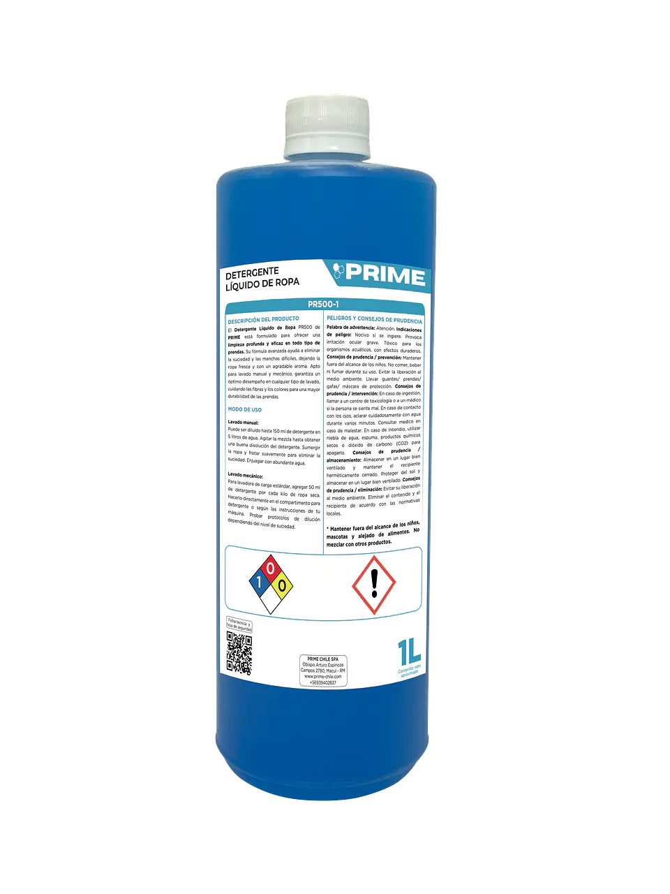 DETERGENTE LÍQUIDO DE ROPA - ENV 1L  1