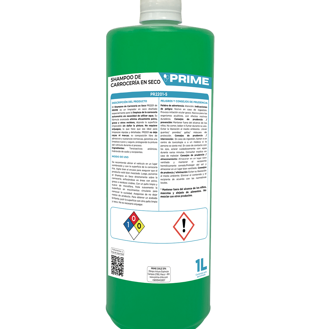 SHAMPOO DE CARROCERÍA EN SECO - ENV 1L 1