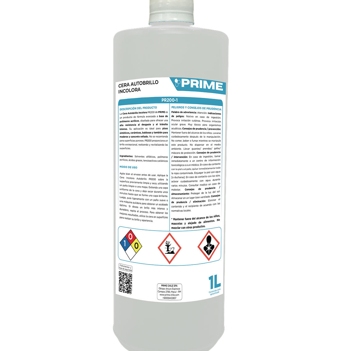 CERA AUTOBRILLLO INCOLORA - ENV 1L 1