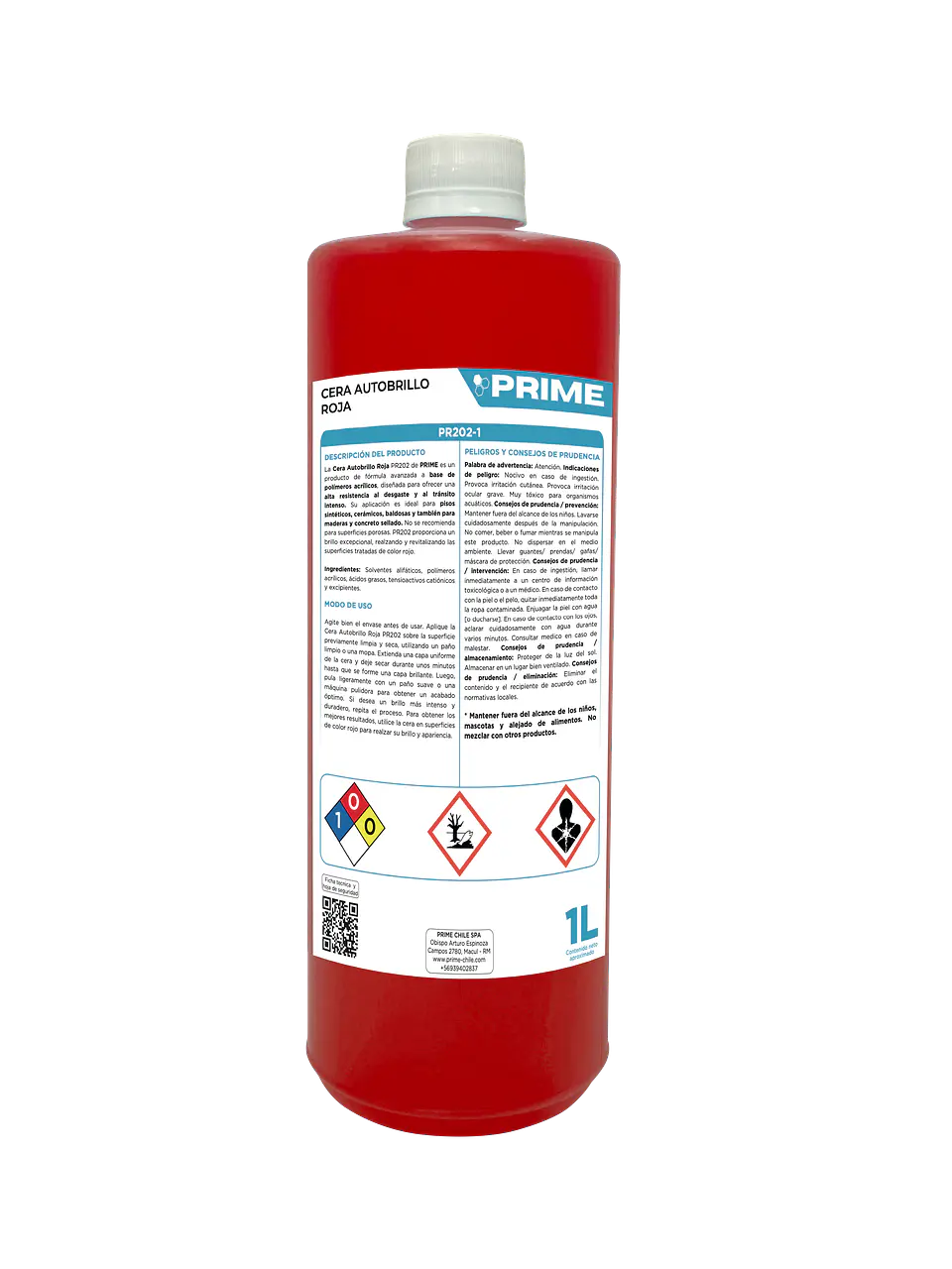CERA AUTOBRILLO ROJA - ENV 1L 1