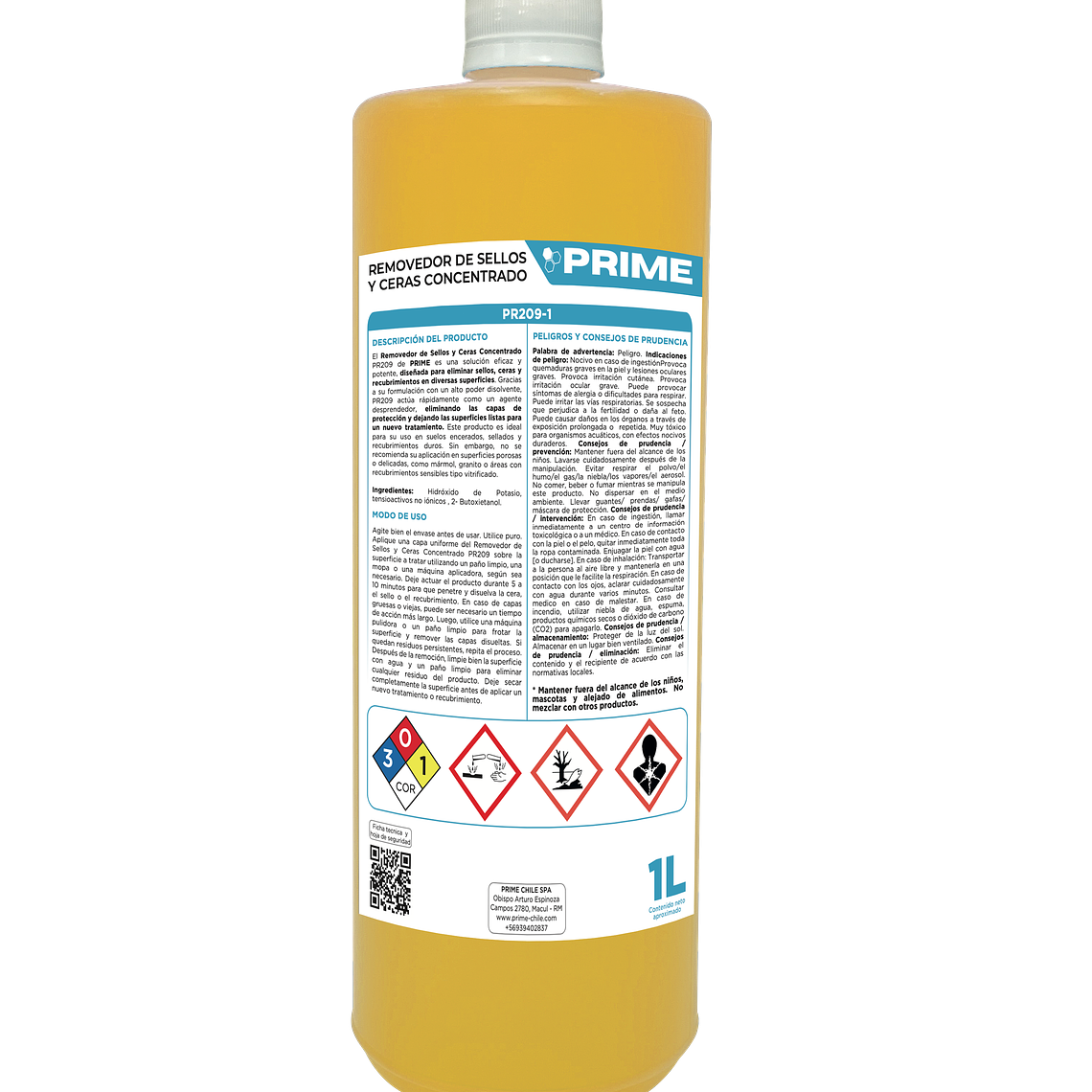 REMOVEDOR DE SELLOS Y CERAS CONCENTRADO - ENV 1L 1