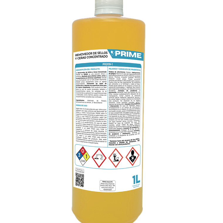 REMOVEDOR DE SELLOS Y CERAS CONCENTRADO - ENV 1L 1