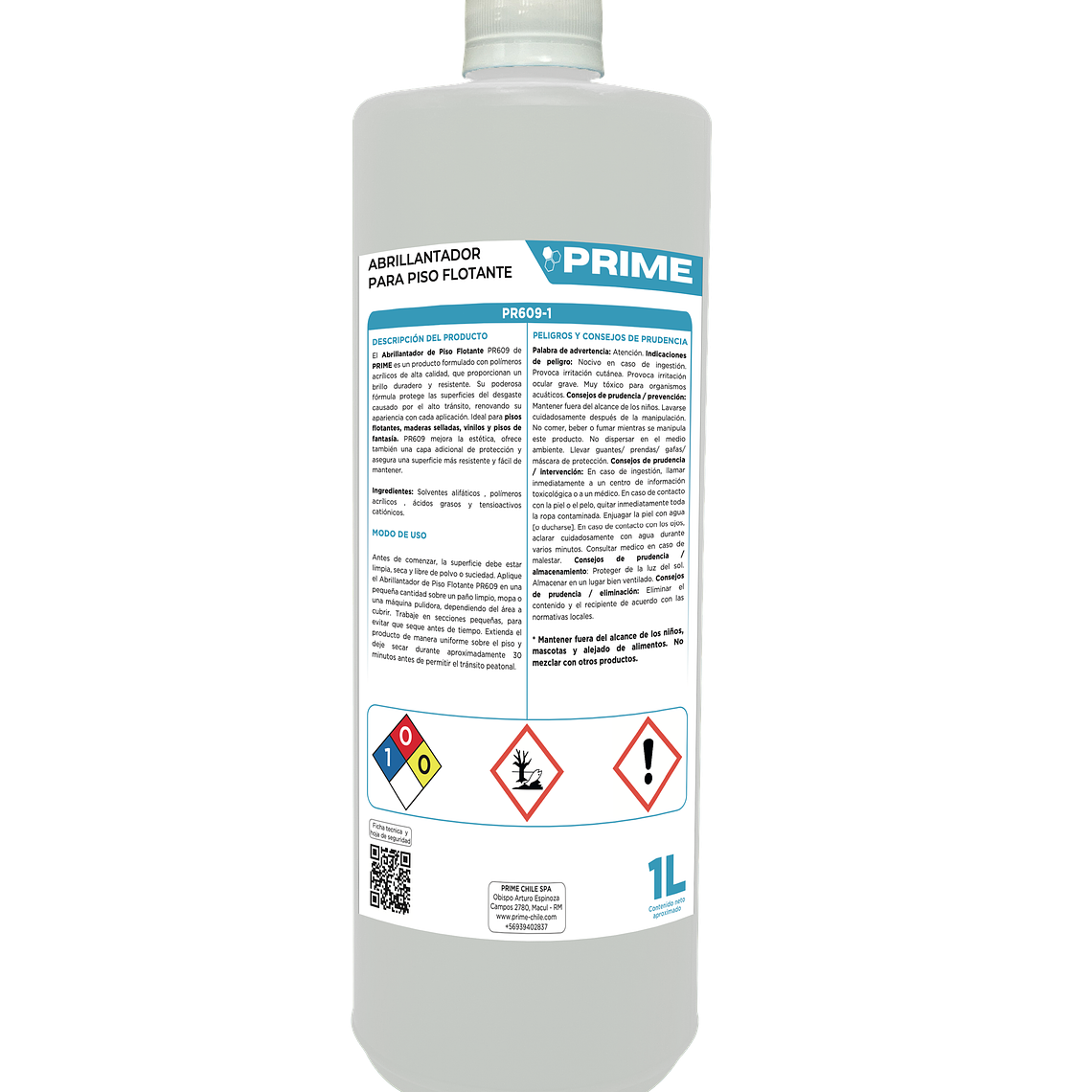 ABRILLANTADOR PARA PISO FLOTANTE - ENV 1L 1