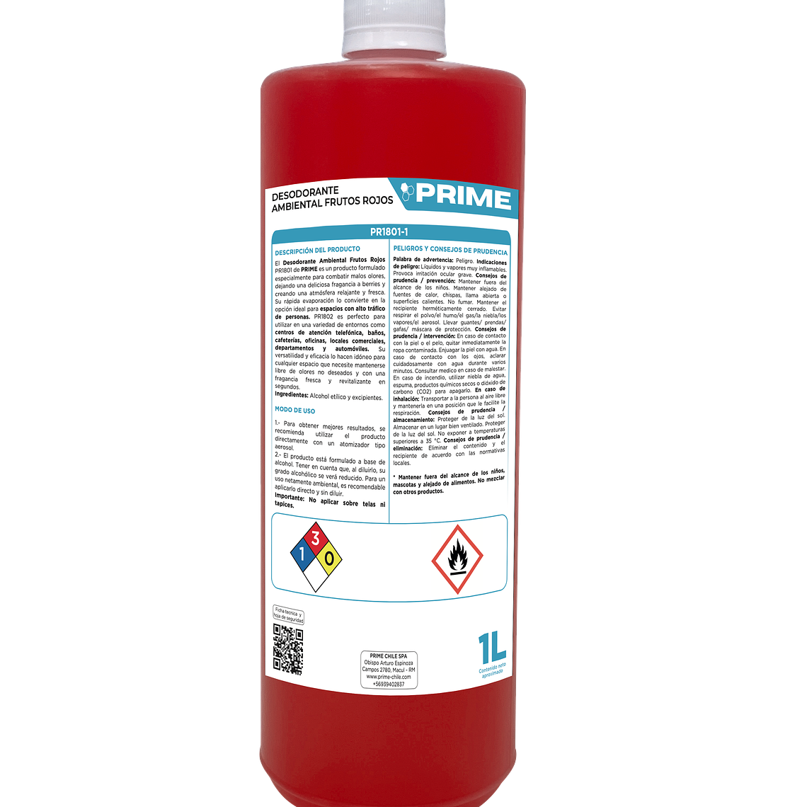 DESODORANTE AMBIENTAL FRUTOS ROJOS - ENV 1L 1