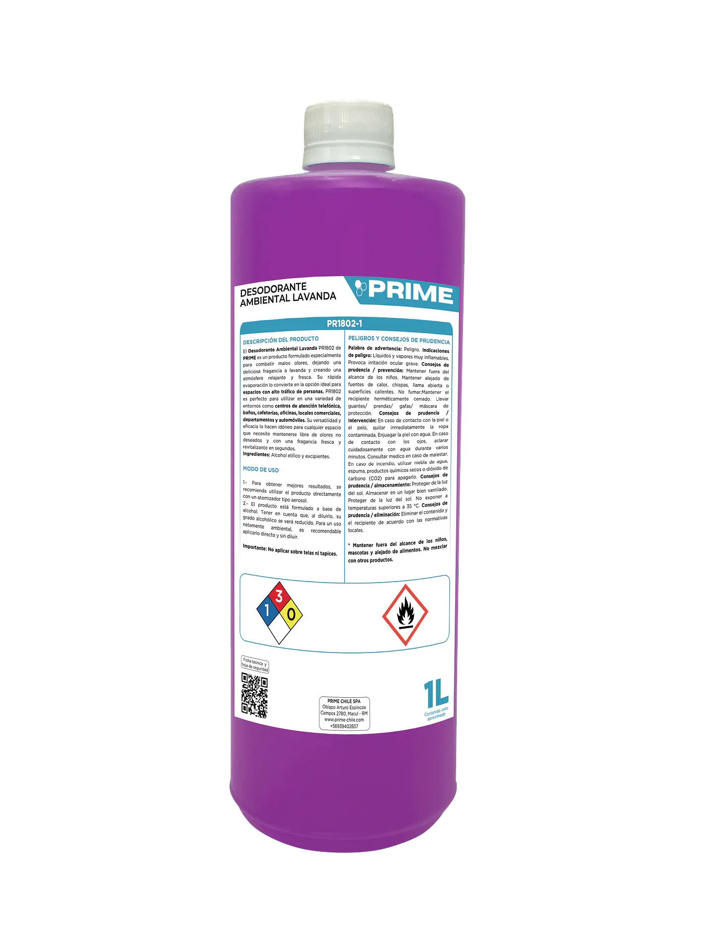 DESODORANTE AMBIENTAL LAVANDA - ENV 1L 1