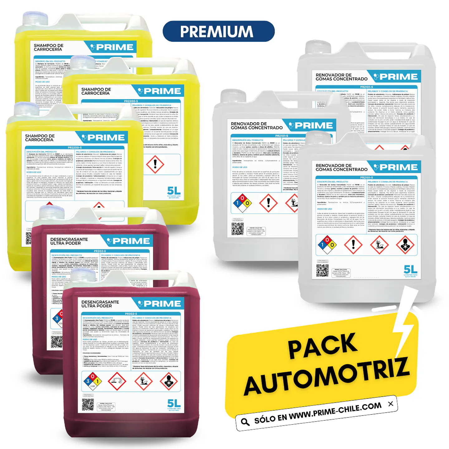 PACK AUTOMOTRIZ PREMIUM DE PRIME 1