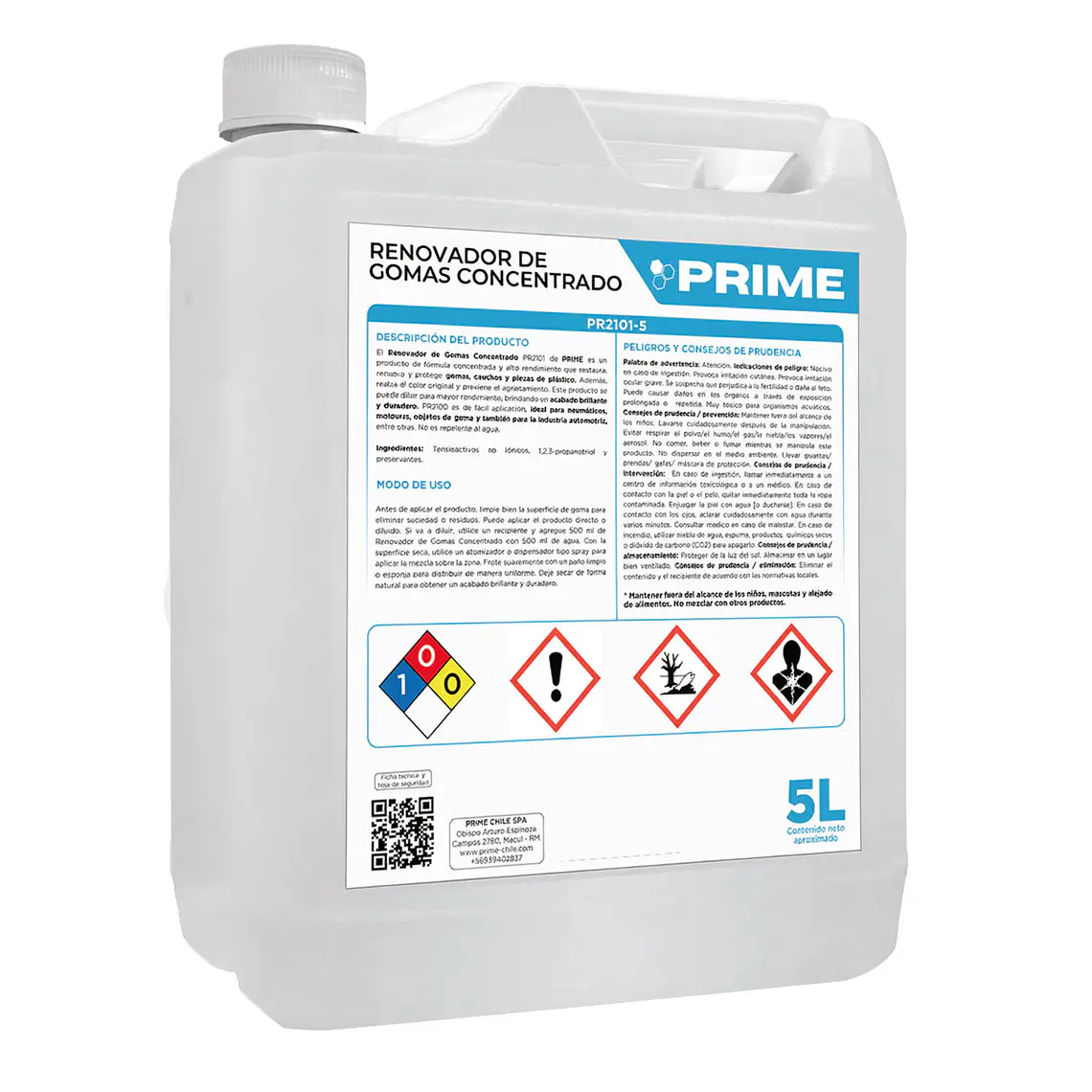 RENOVADOR DE GOMAS CONCENTRADO - ENV 5L 1
