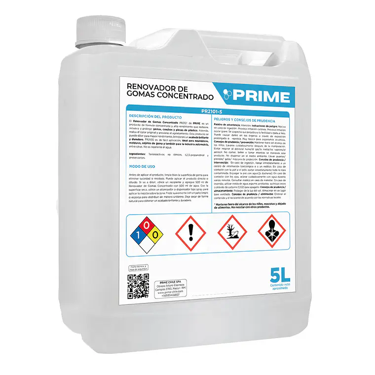 RENOVADOR DE GOMAS CONCENTRADO - ENV 5L 1