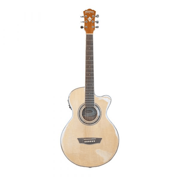 Guitarra Electroacústica Washburn Ea10-A-U Natural 1