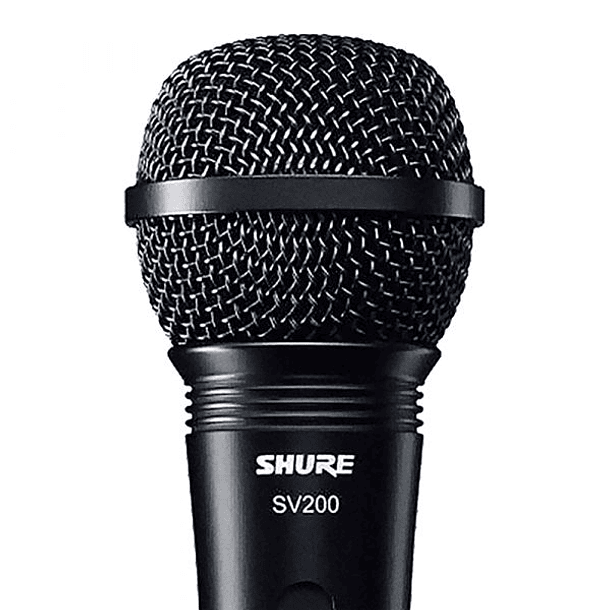 Micrófono Dinámico Shure Vocal Sv-200 3