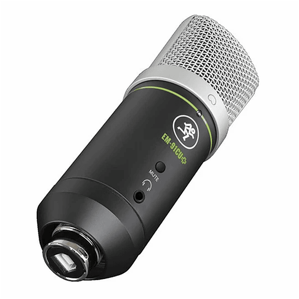 Microfono Condensador Mackie Usb Diafragma Grande Em-91Cu+ 3