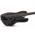 J-5 Rosewood FB Bajo Electrico Schecter Negro Brillante 3