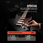 Pack Guitarra eléctrica Donner DST-152B 5