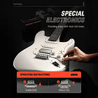 Pack Guitarra eléctrica Donner DST-152W 5