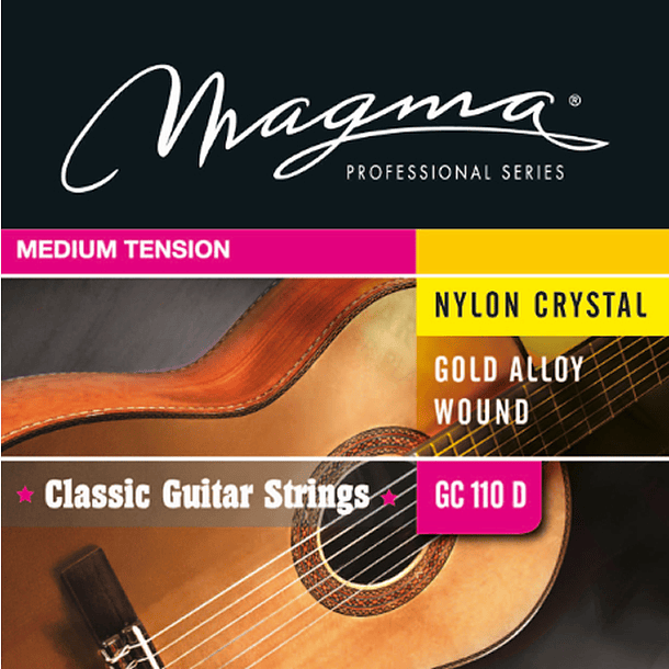 Cuerdas Para Guitarra Clasica Magma GC110D, Nylon 