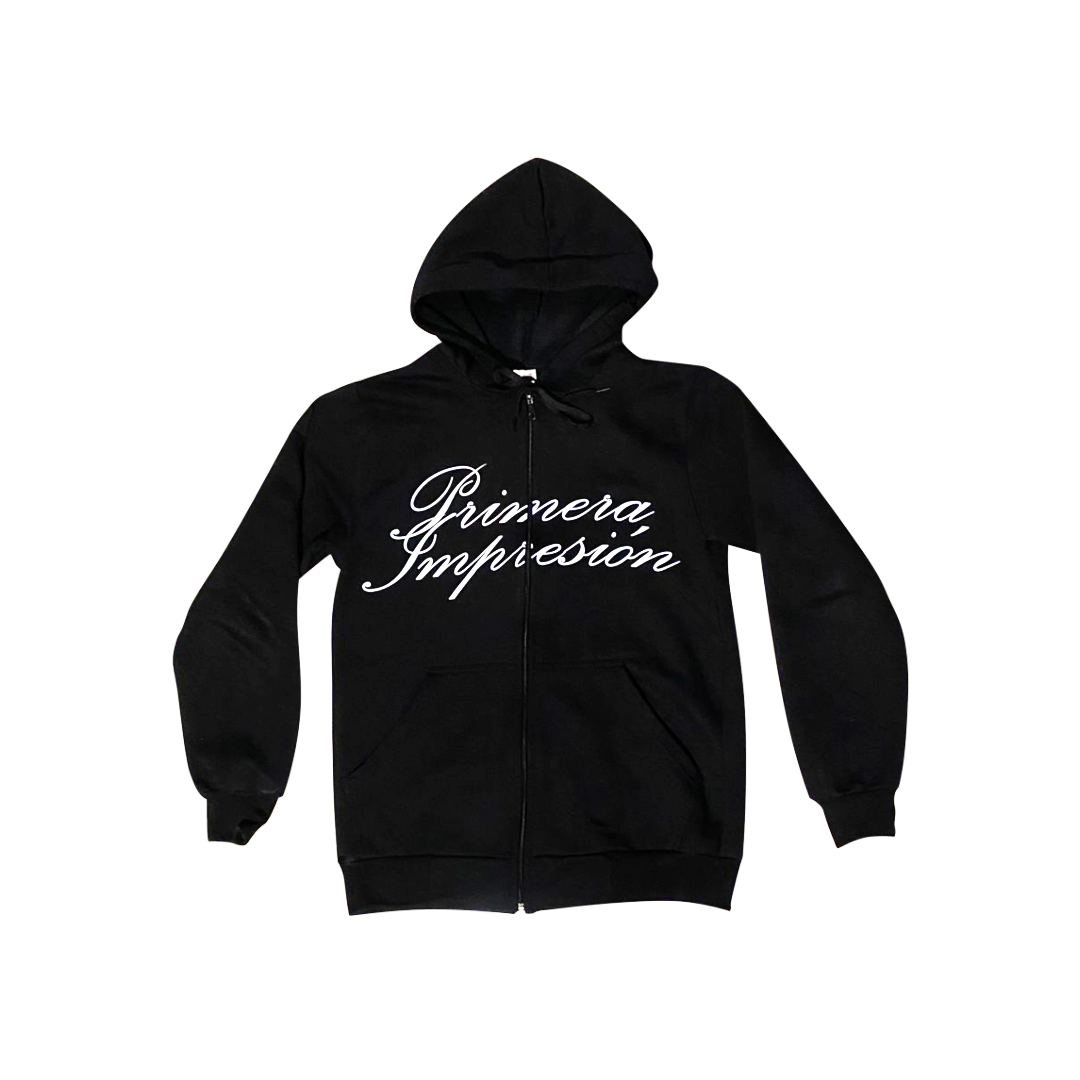 Zipper Hoodie Negra Odisea 1