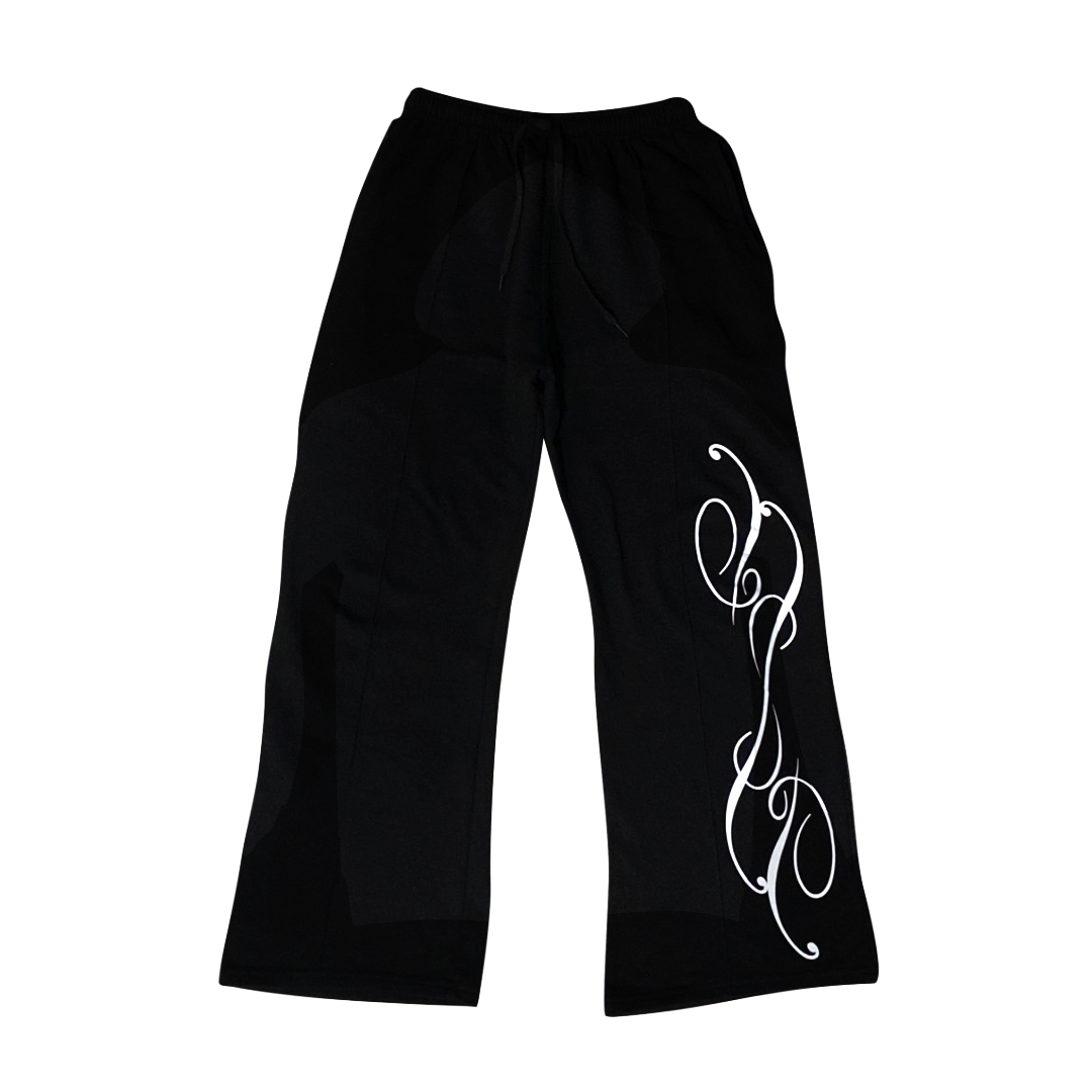 Pantalones Negra Odisea Flare Fit 1