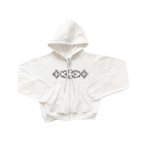 Heraldic Zipper Hoddie