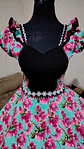 Vestido turquesa  - Miniatura 3