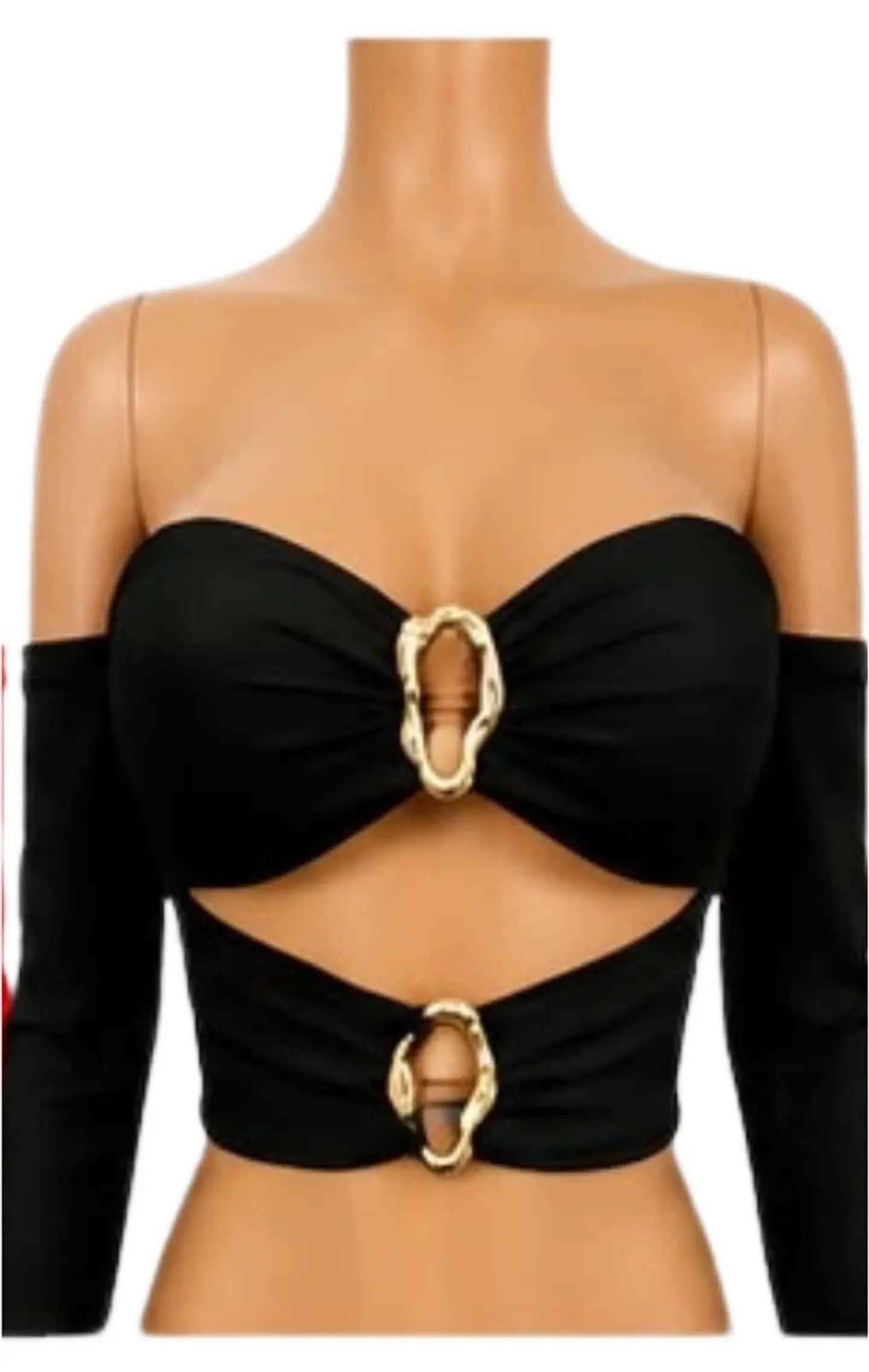 ✨ Crop Concha Hombro Abajo 3