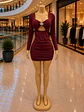 ✨ Vestido con Aplicacion dorada  ✨  - Miniatura 5