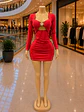 ✨ Vestido con Aplicacion dorada  ✨  - Miniatura 6