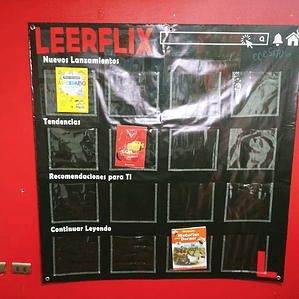 Pendón “Leerflix” – Estación de Lectura Infantil