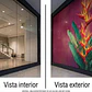 Microperforado Publicitario (Window Vision) – Ideal para Vidrios Comerciales - Miniatura 1
