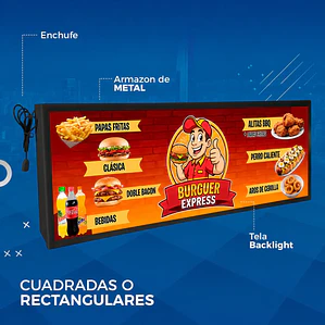 Cajas de Luz Publicitarias