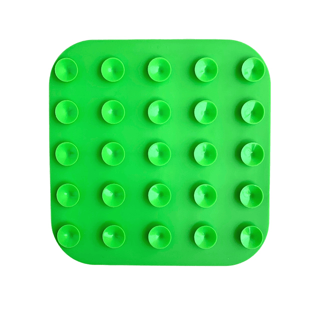 Mat de lamido Anxibye verde- Incluye paleta, cepillo y recetario.