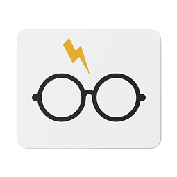 Mouse Pad - Harry Potter - Lentes + Cicatriz