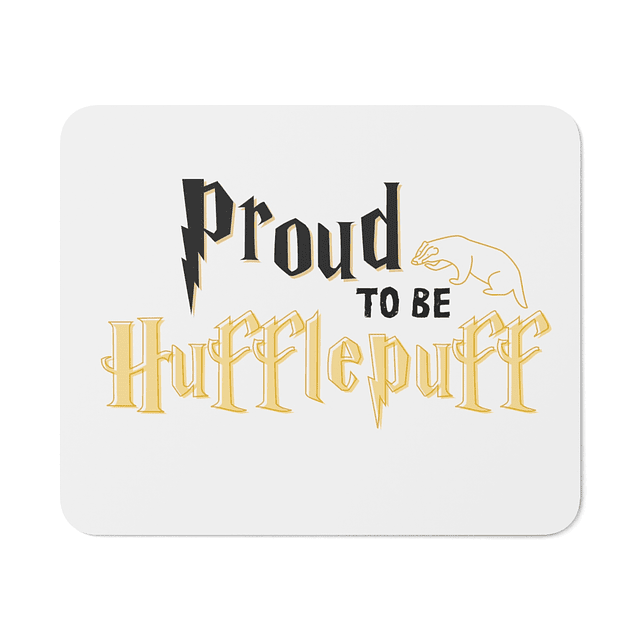 Mouse Pad - Harry Potter - Proud To Be Hufflepuff