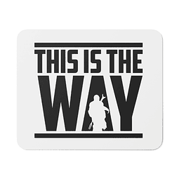 Mouse Pad - Star Wars - The Mandalorian - This Is The Way