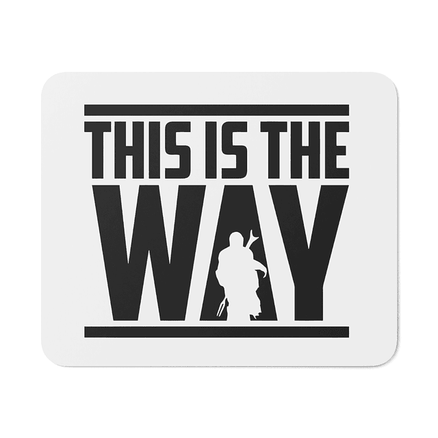 Mouse Pad - Star Wars - The Mandalorian - This Is The Way